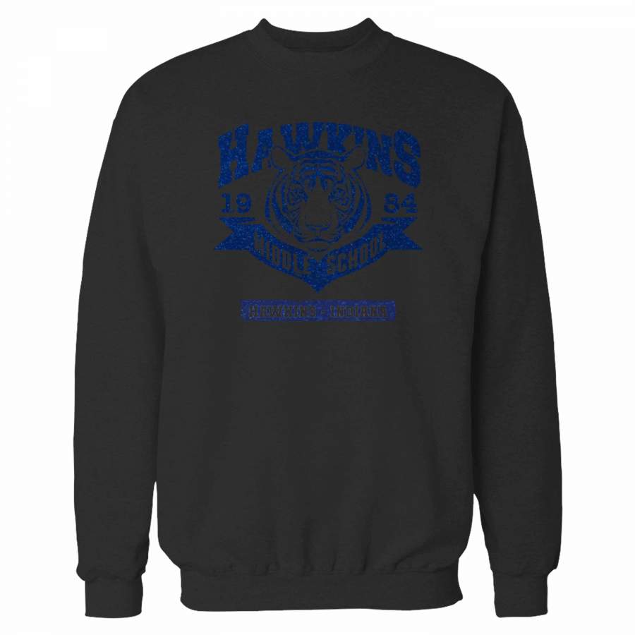 Hawkins Middle Indiana Starnger Things Sweatshirt