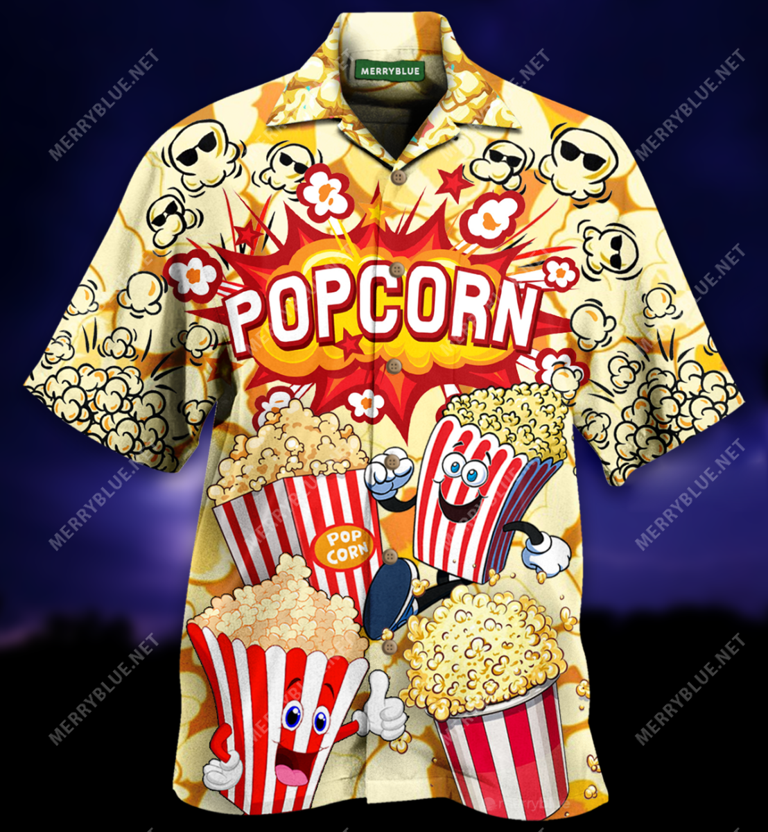 Popcorn Is Always The Answer Unisex Hawaii Shirt Ha85564