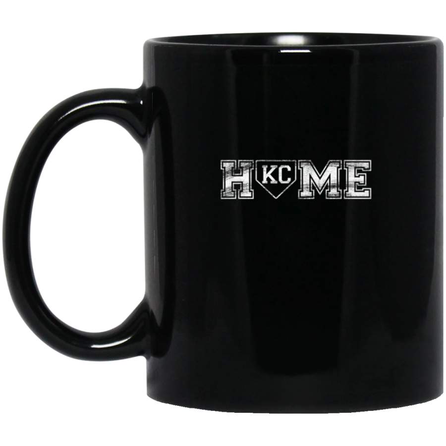 Vintage Baseball Home Plate Retro Kansas City Mug