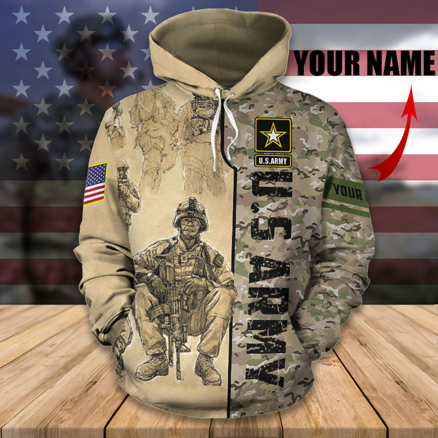 Armed Forces Army Military Vva Vietnam Veterans Day America Hoodie ...