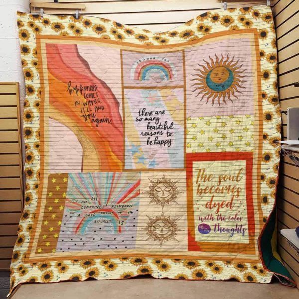 Hippie F1904 83o33 3D Quilt Blanket HGM34