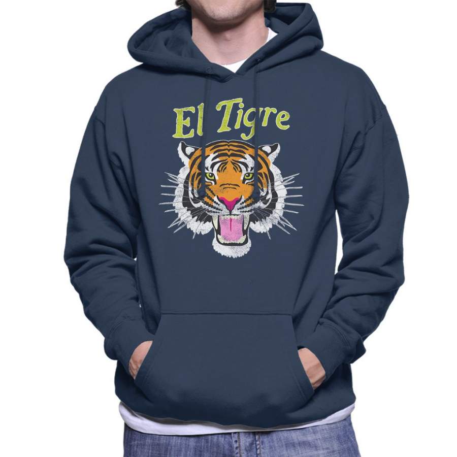 El Tigre Tiger Shirt Men’s Hooded Sweatshirt