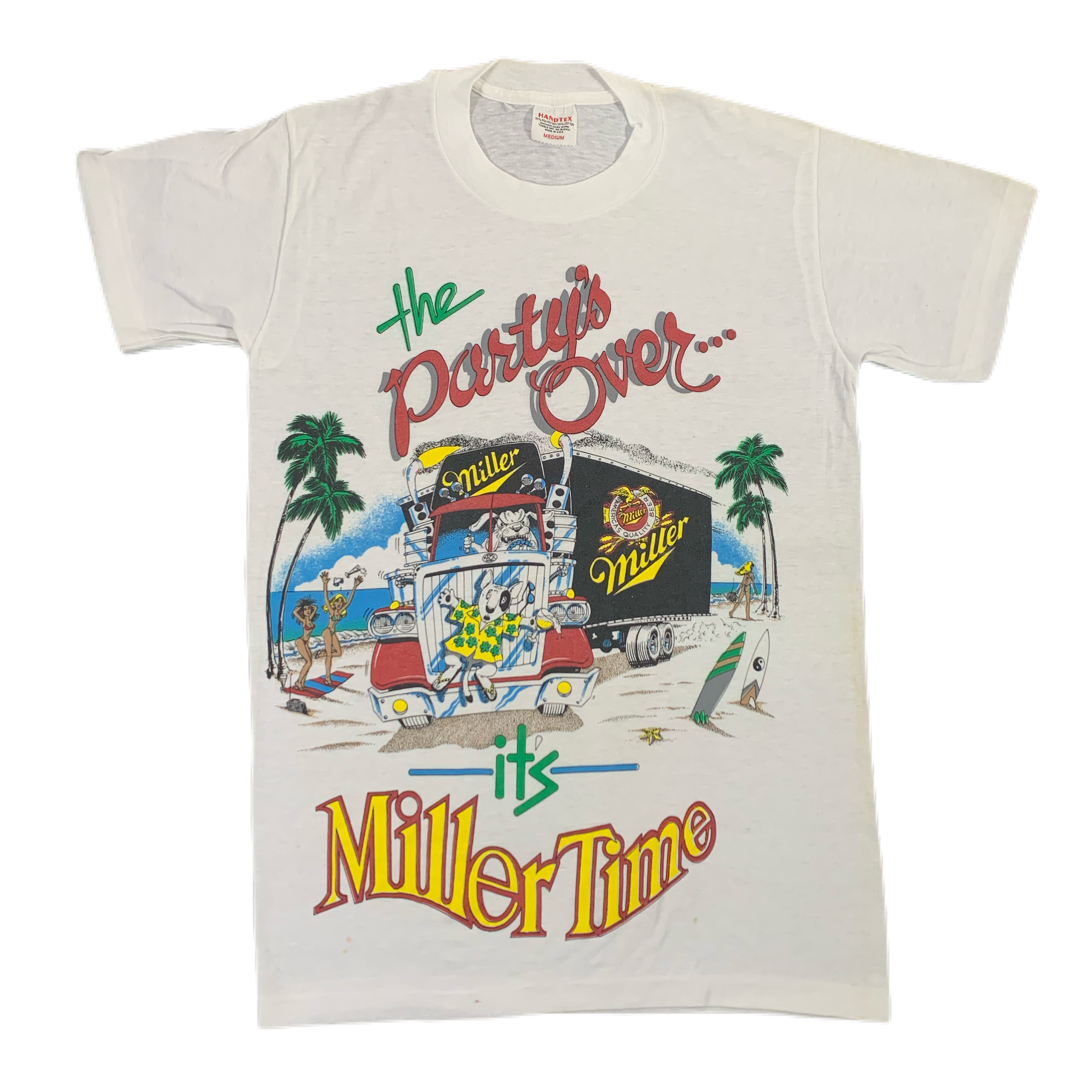 Vintage Spuds Mackenzie “The Party’s Over” T-Shirt