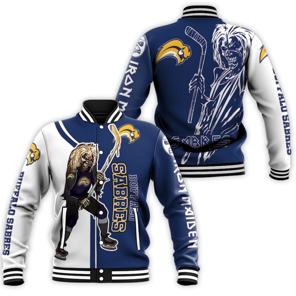 Buffalo Sabres Zombie For Fans Baseball Jacket