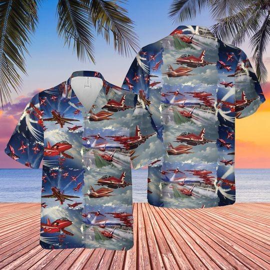 Red Arrows Air Show Hawaii Shirt For Men Women Adult Ha19312