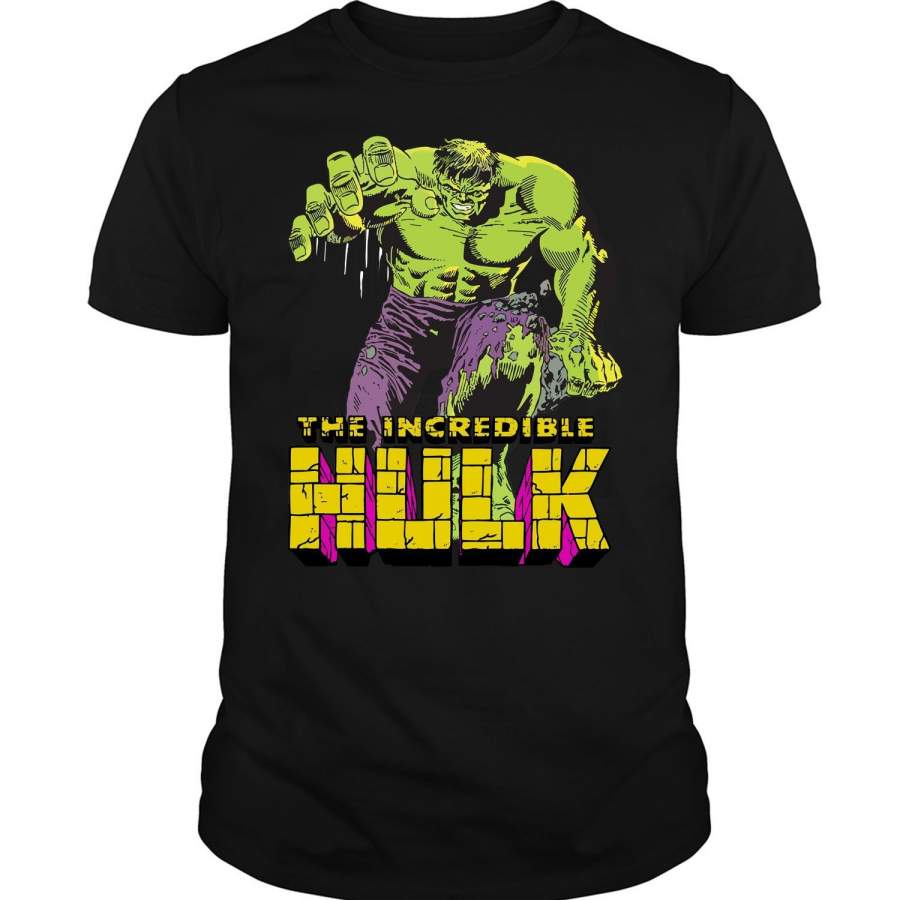 The Incredible Hulk T Shirt, Green Giant Hulk T Shirt