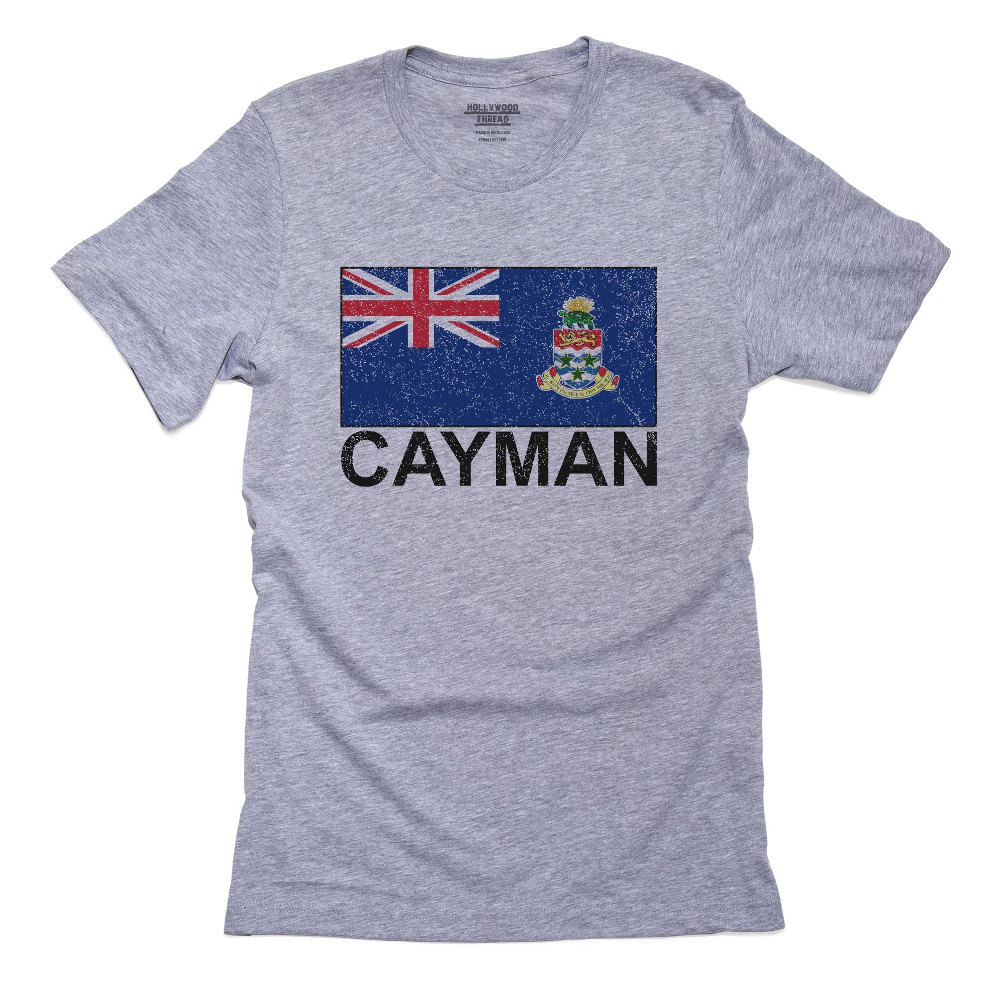 Cayman Flag – Special Vintage Edition T-Shirt, Framed Print, Pillow, Golf Towel