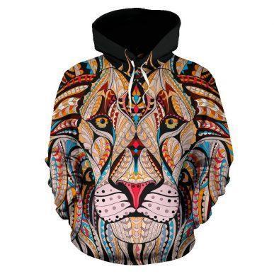 Animal Art Hoodies 3D Fathers Day Gifts – Animal Art Hoodies For Men Women-h08