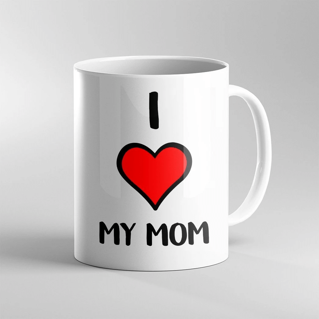 Gearhumans 3D I Love My Mom Mug