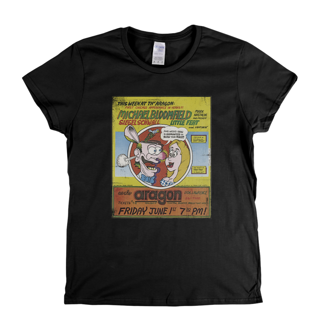 Michael Bloomfield The Aragon Poster Womens T-Shirt