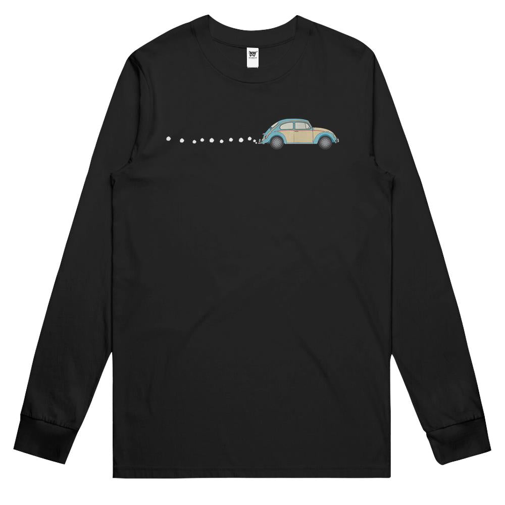 Vintage Beetle Bug Car Long Sleeve T Shirts