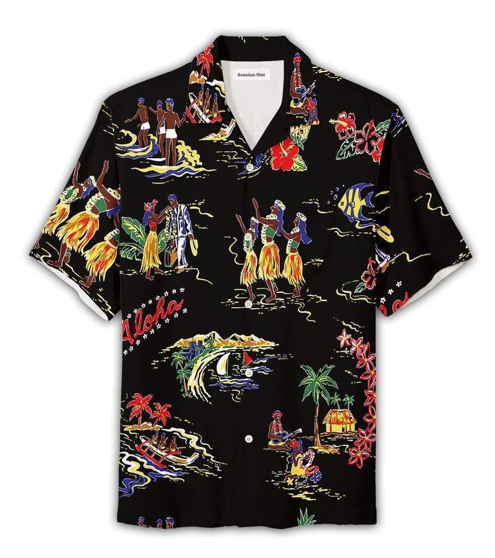 Aloha Hawaiian Shirt Pre13746