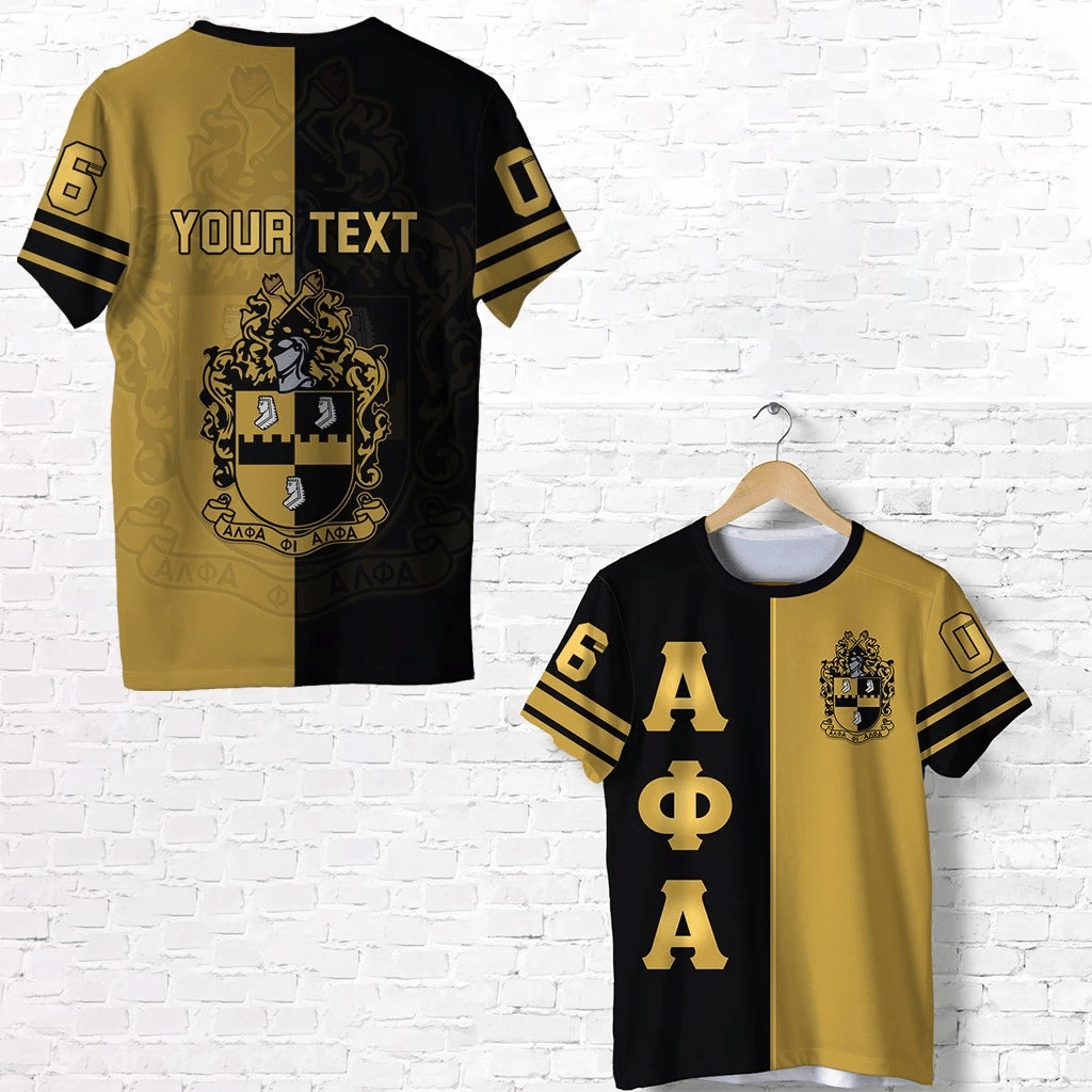 (Custom) Getteestore T-Shirt – Alpha Phi Alpha Half Style T-Shirt A31