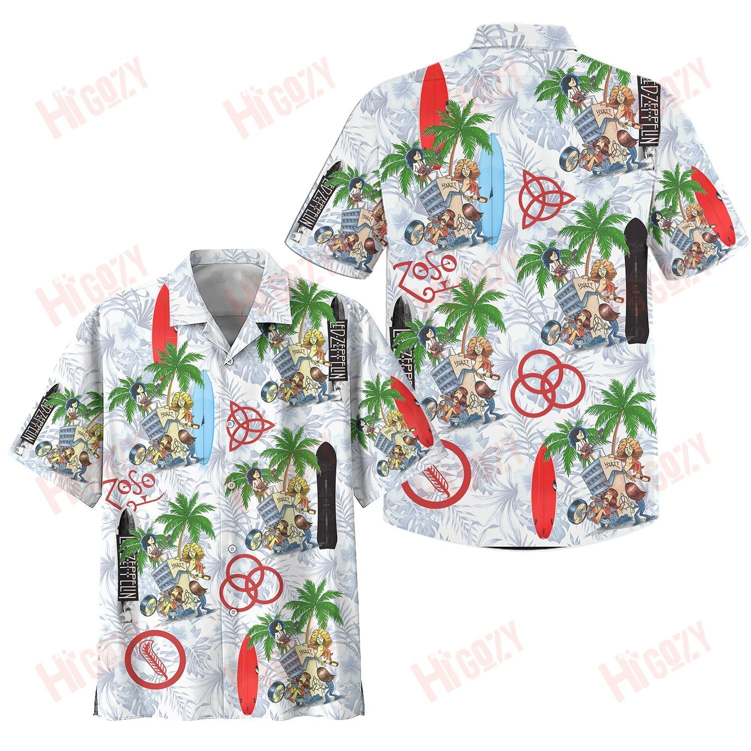 Premium Lzpl Hawaii Shirt La 72104 Ha34111