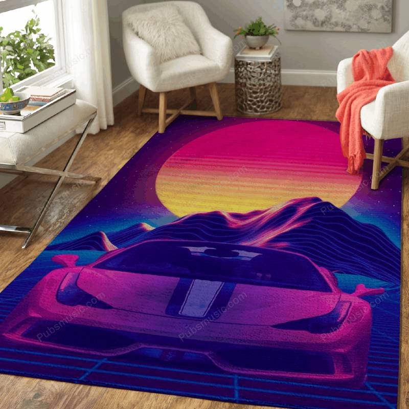 Ferrari Retro – Area Rug Carpet