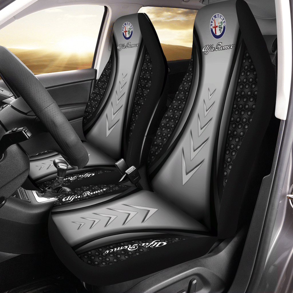 Alfa Romeo Car Seat Cover (Set Of 2)