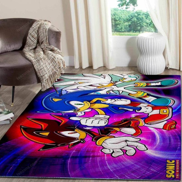 Sonic The Hedgehog Area  Sku 3607 Rug