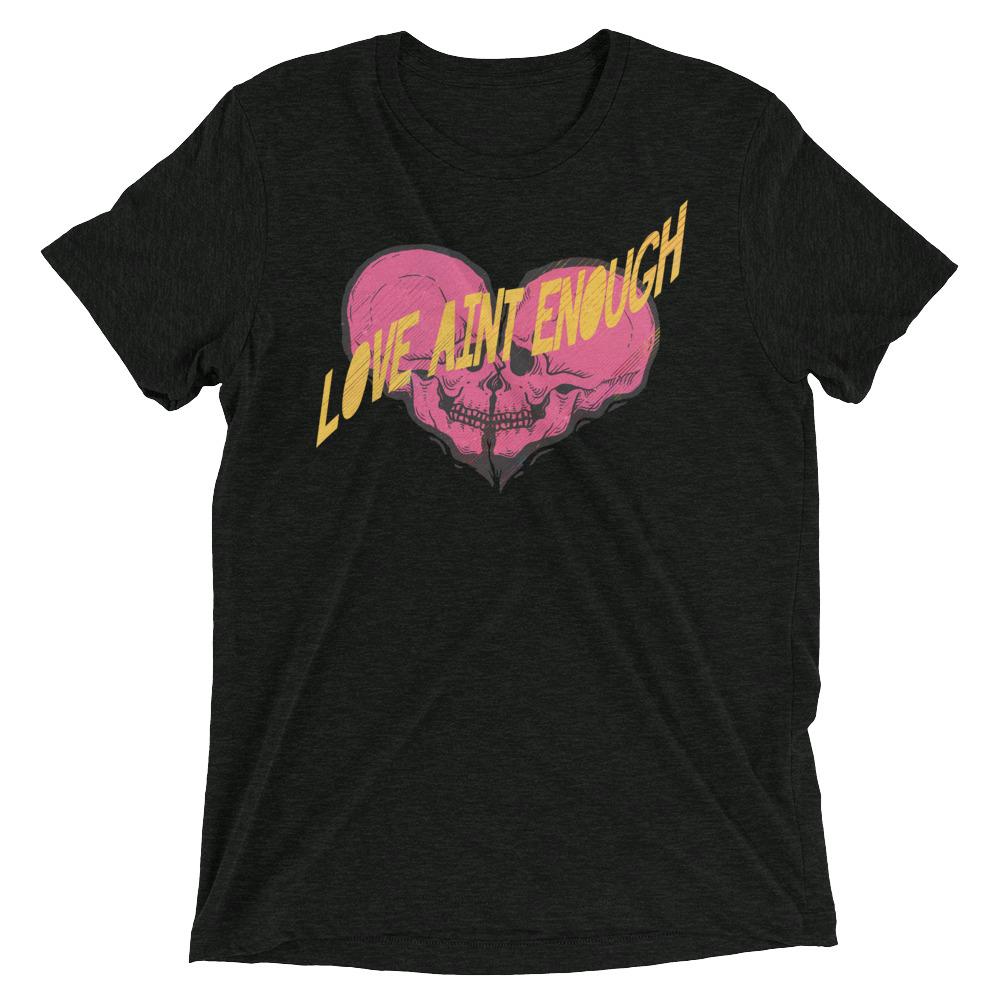 Twin Skull Love Ain’T Enough T-Shirt