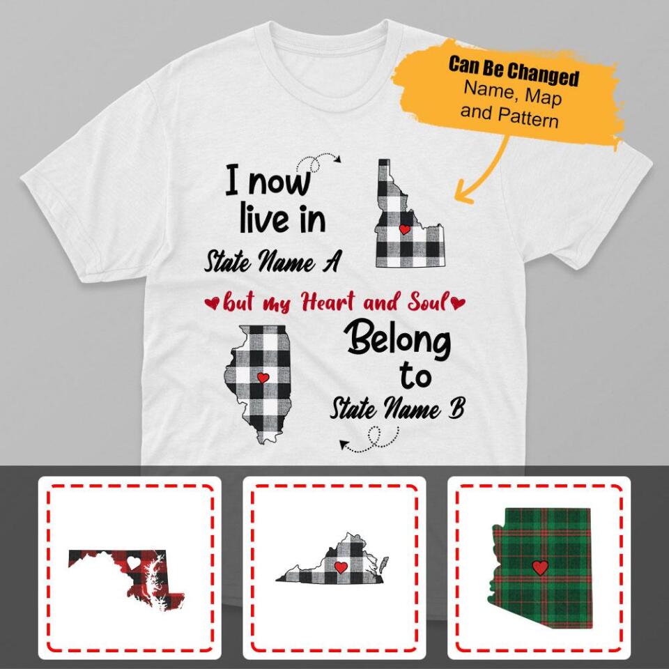 Personalized Belong To Born And Live Buffalo Plaid Custom T Shirts – Trending Personalized