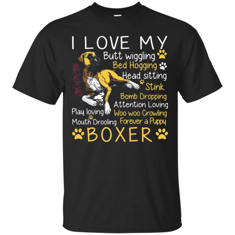 AGR I Love My Boxer Forever A Puppy T-Shirt