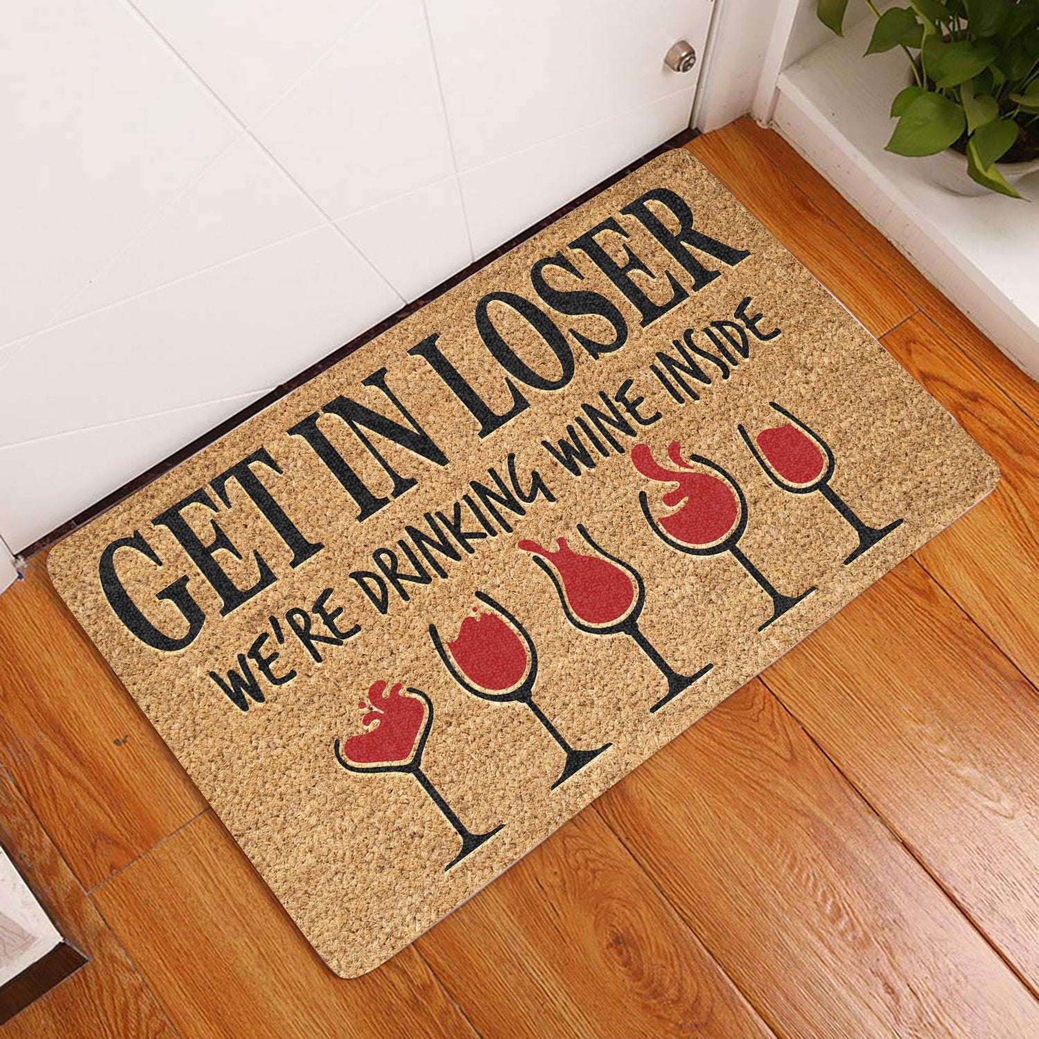 Get In Loser All Over Printing Doormat Pre1928