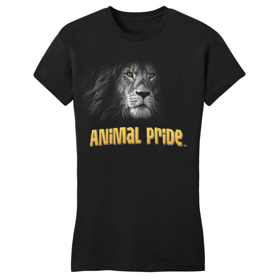 Animal Pride Lion – Women’s Fitted T-Shirt