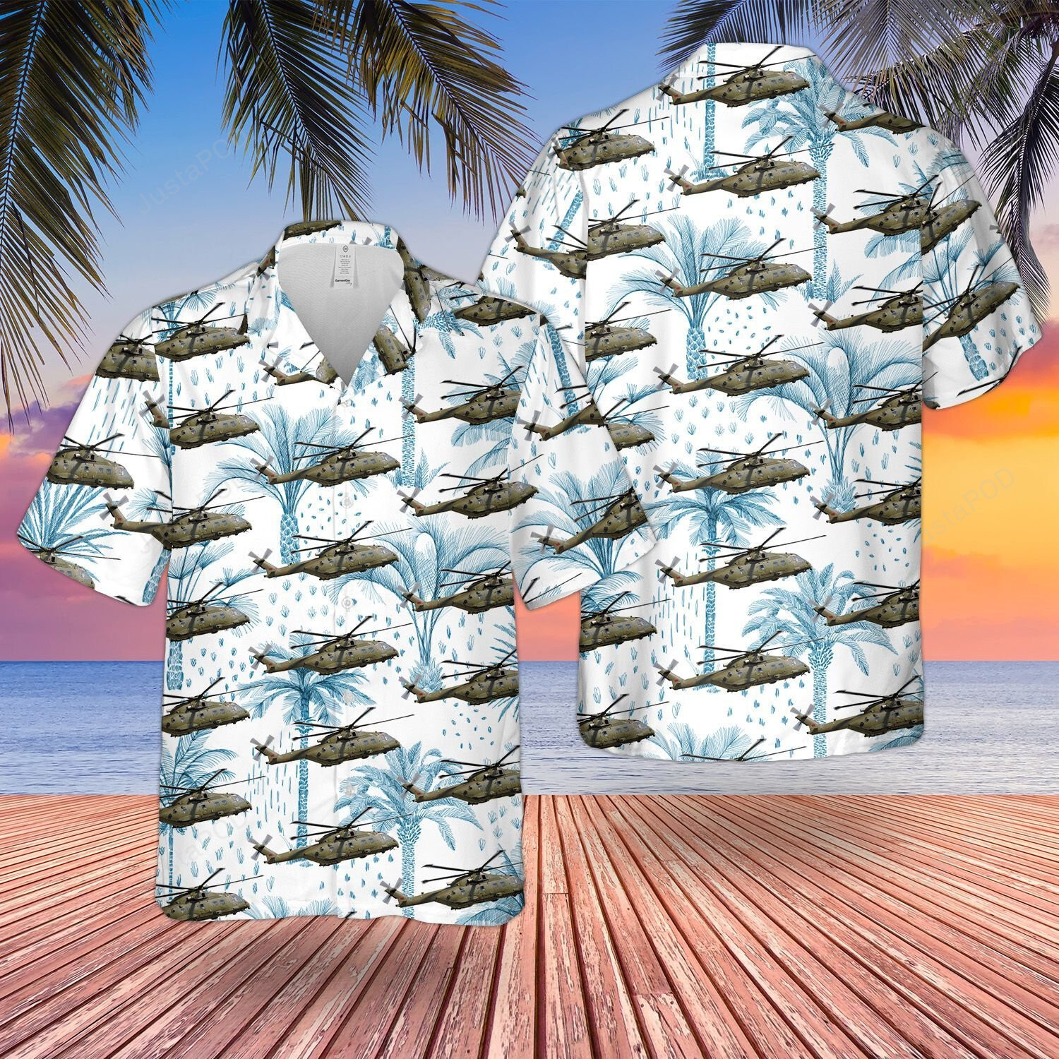 Raf Merlin Hawaii Shirt Ha78898