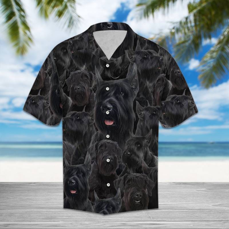 Giant Schnauzer Awesome Hawaiian Shirt Ha66590