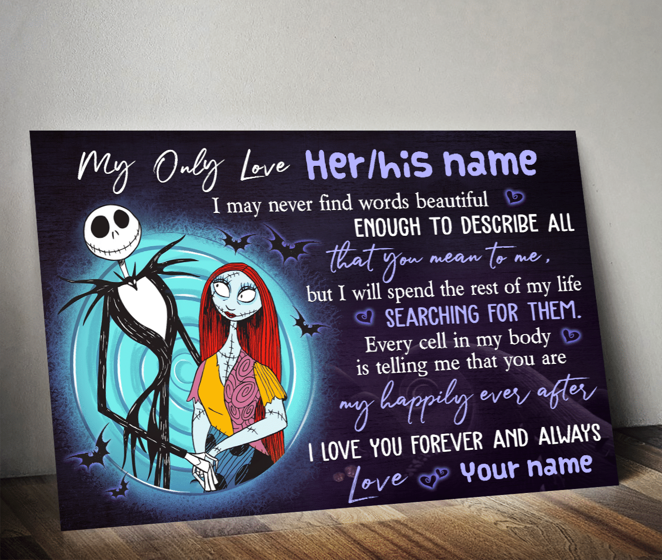 Nightmare My Only Love My Happily Ever After Custom Poster CC