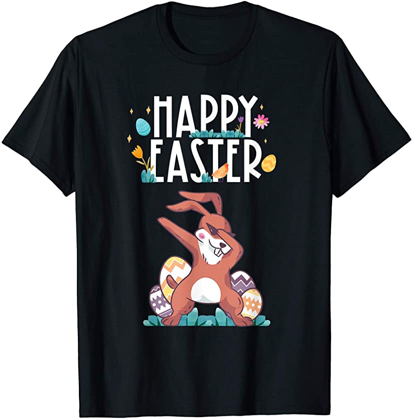 Dabbing Easter Bunny Easter Easter Costume Dab Easter Bunny T-Shirt