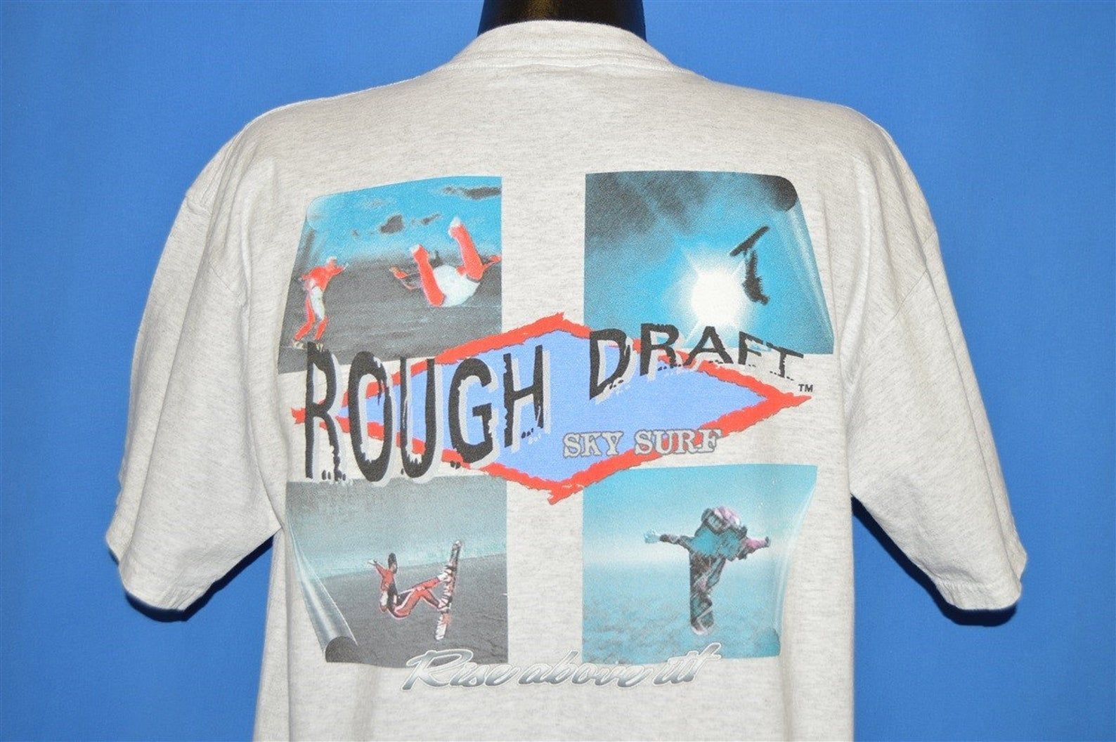 90S Rough Draft Sky Surf Extreme T-Shirt Extra