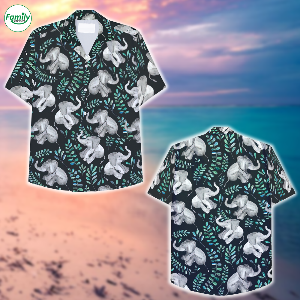 The Elephant. Hawaiian Shirt – Nt045