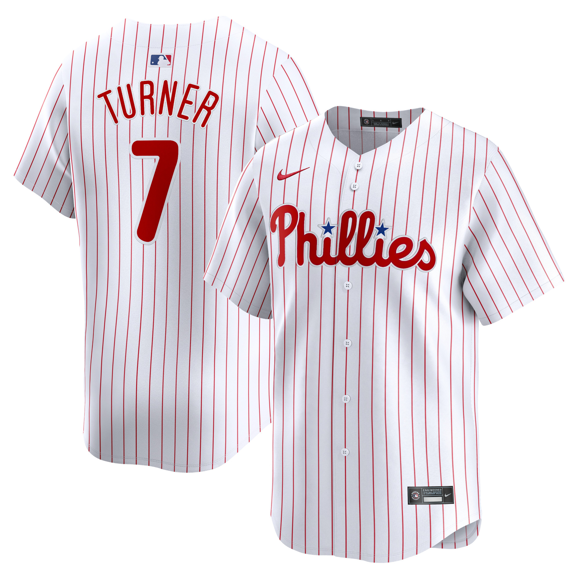 Trea Turner Philadelphia Phillies Home Limited Player Jersey – White