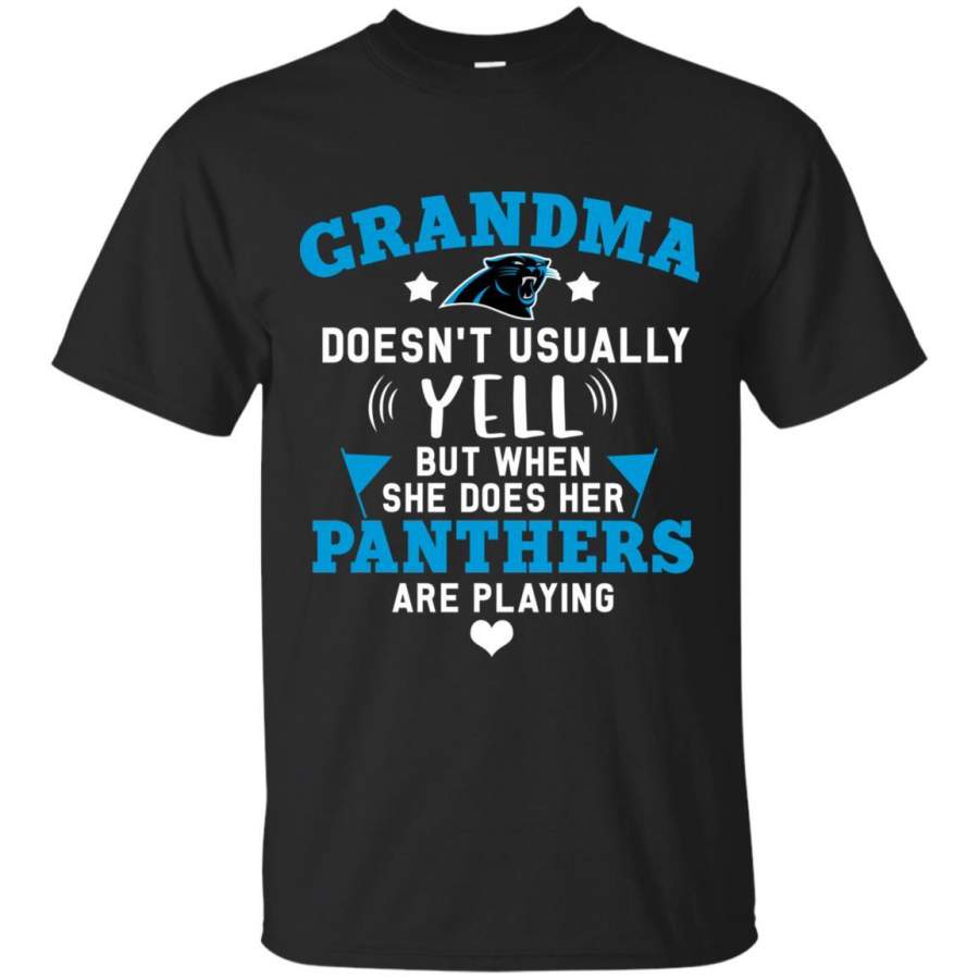 But Different When She Does Her Carolina Panthers Are Playing T Shirts