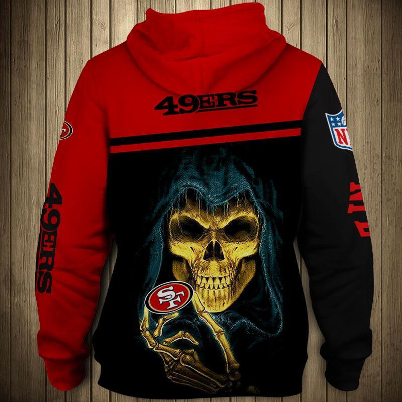 Men’S San Francisco 49Ers Hoodies   3D Sweatshirt Pullover