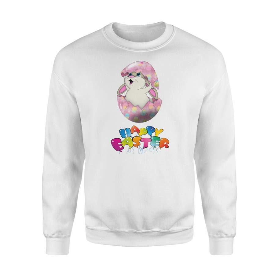 Kids Cute Easter Bunny Pajama Boy Girl Kid Men Women Family Sweatshirt