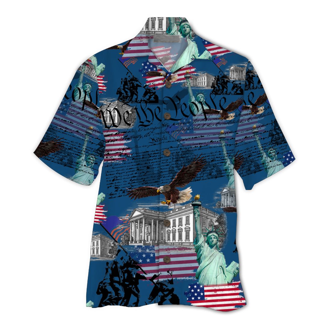 Hawaii Shirt Short Patriotic Hawaii For Hawaii Aloha Ha67877