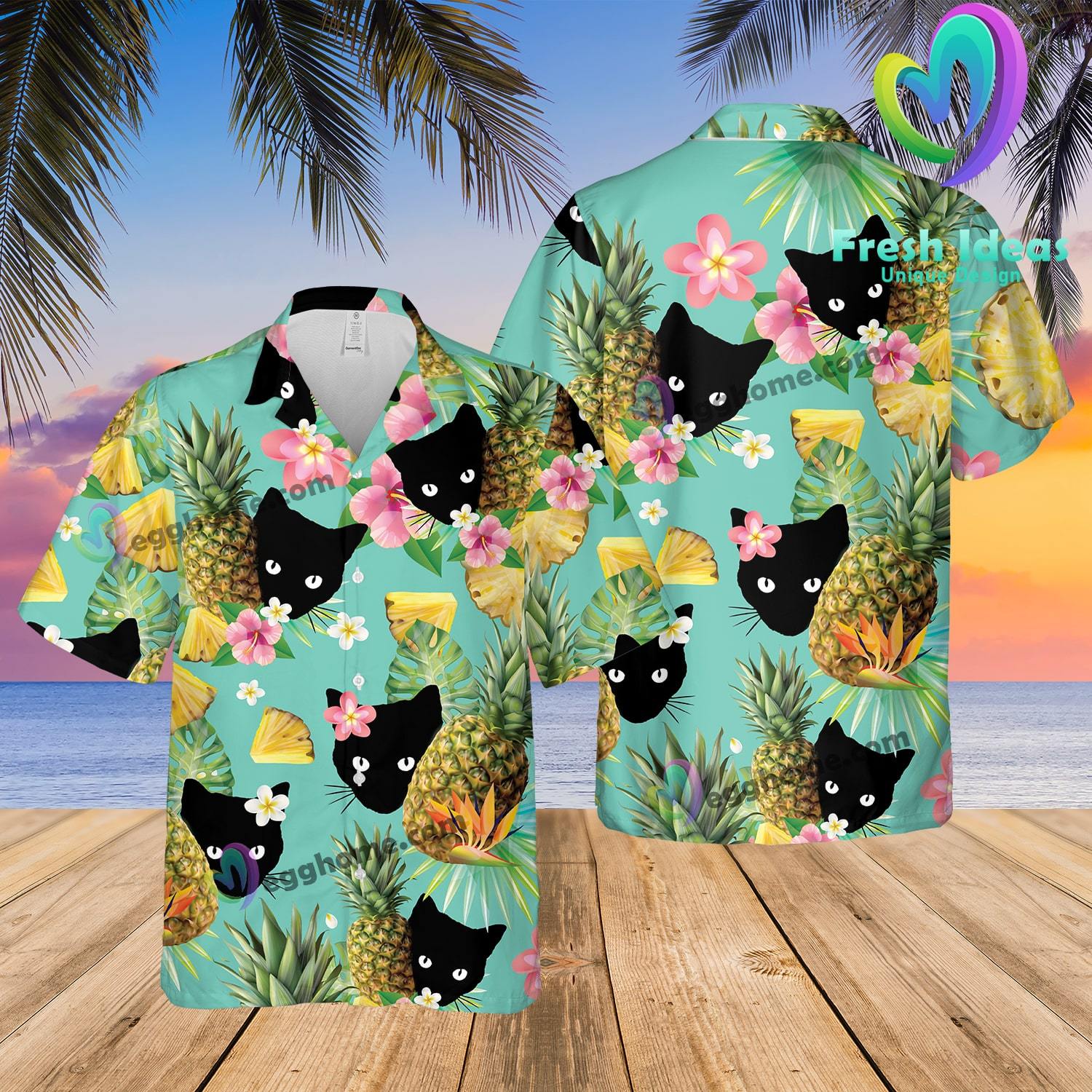 Best Cat Lovers Ever Summer Hawaii Beach Shirt Ha89245