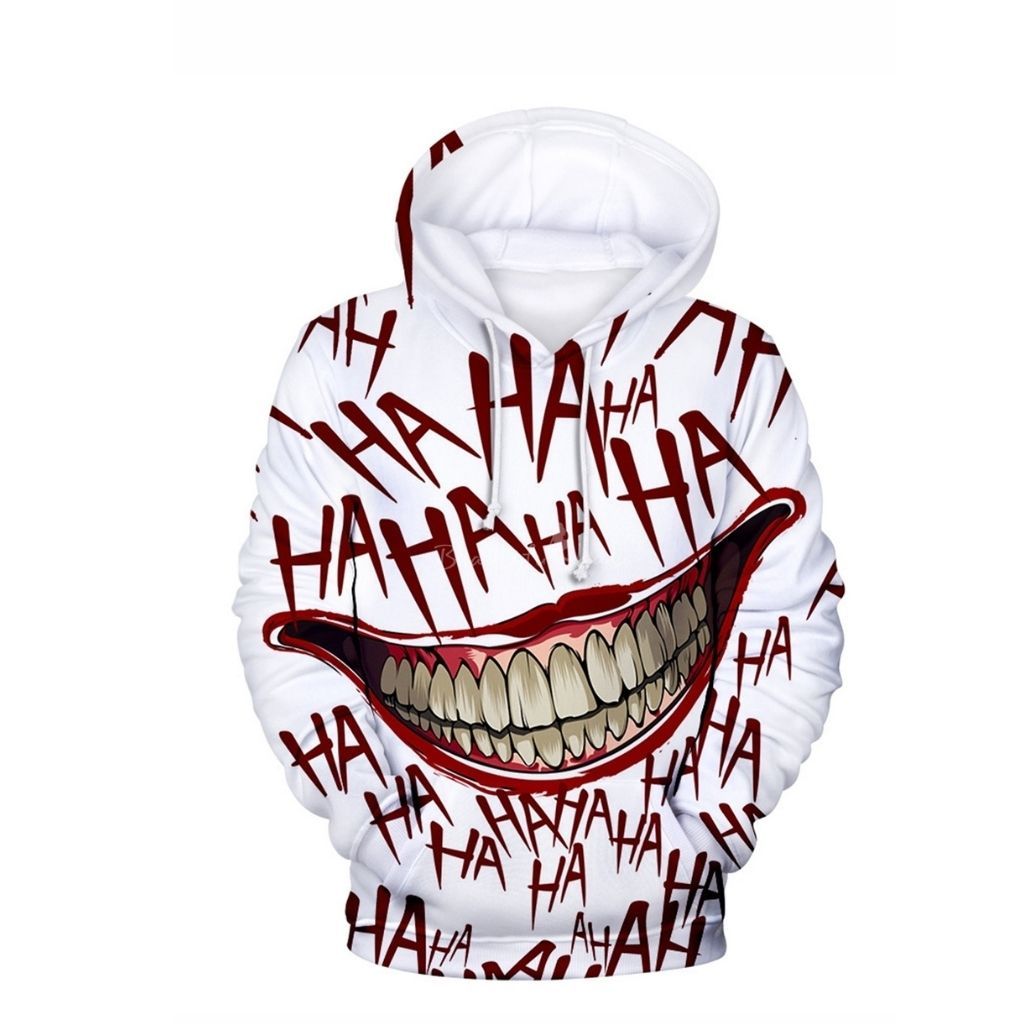 Scary Smile Unisex Hoodie