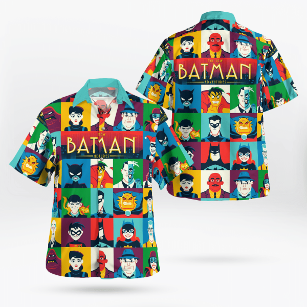 Animated The New Batman Adventure Hawaiian Shirt Summer Beach Clothes Outfit For Men Women Nd