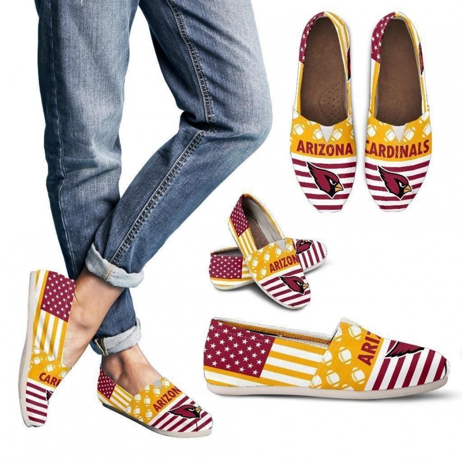 American Flag Arizona Cardinals Casual Shoes #120