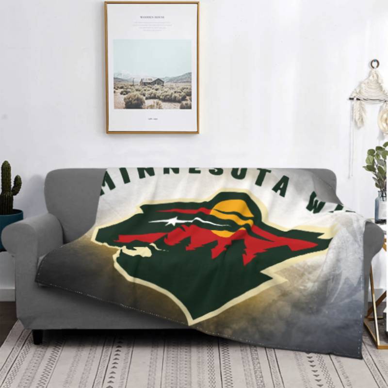 Minnesota Wild 3D Full Printing Blanket V4