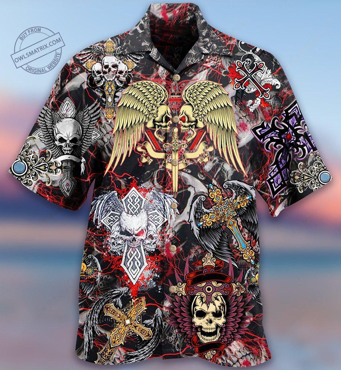 Skull King Limited Hawaii Shirt Ha8004