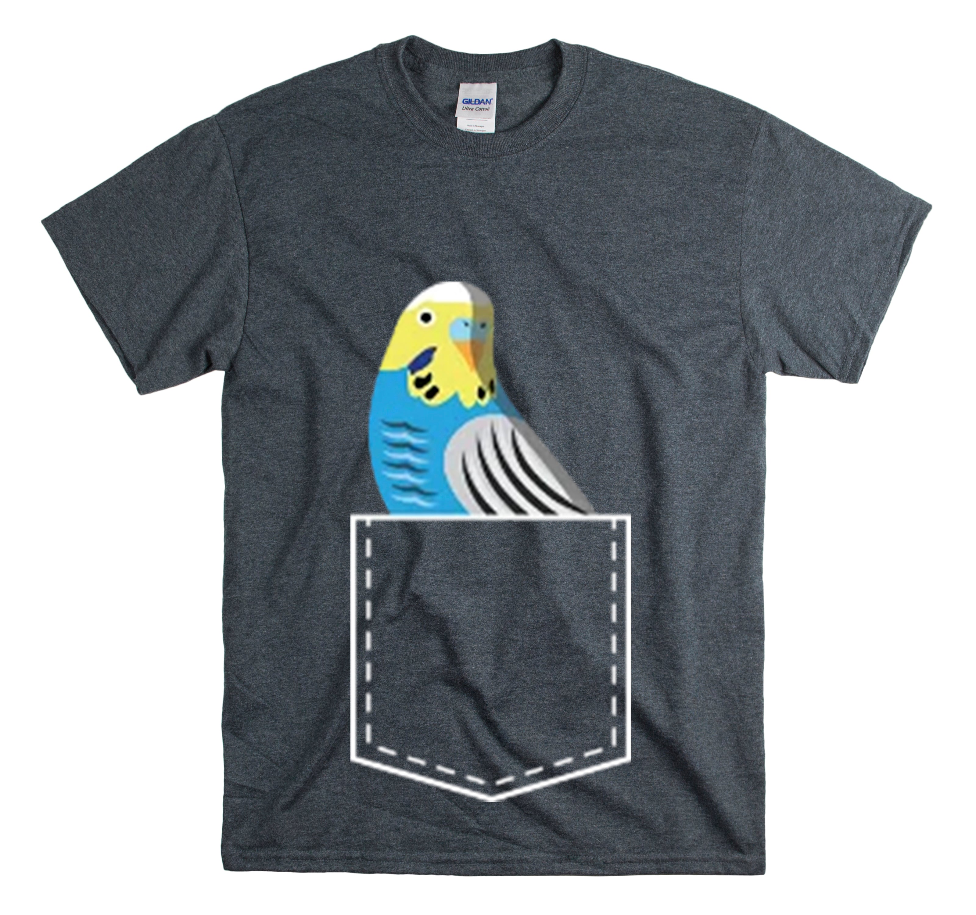 Shirt Funny Parakeets And Parrots Enthusiasts Bird Lovers Feathered Friends Enrichment T-Shirt Unisex Heavy Cotton Tee