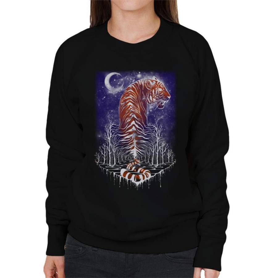 Lord of the Forest Tiger Women’s Sweatshirt