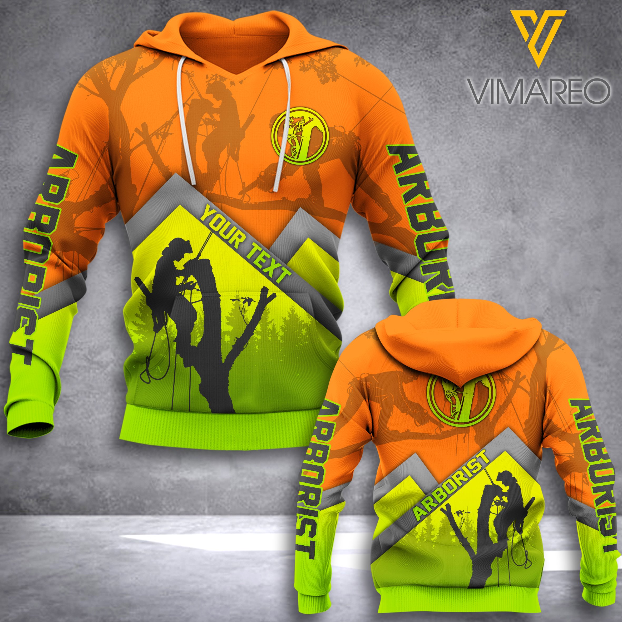 Arborist Customize Hoodie 3D Tl33