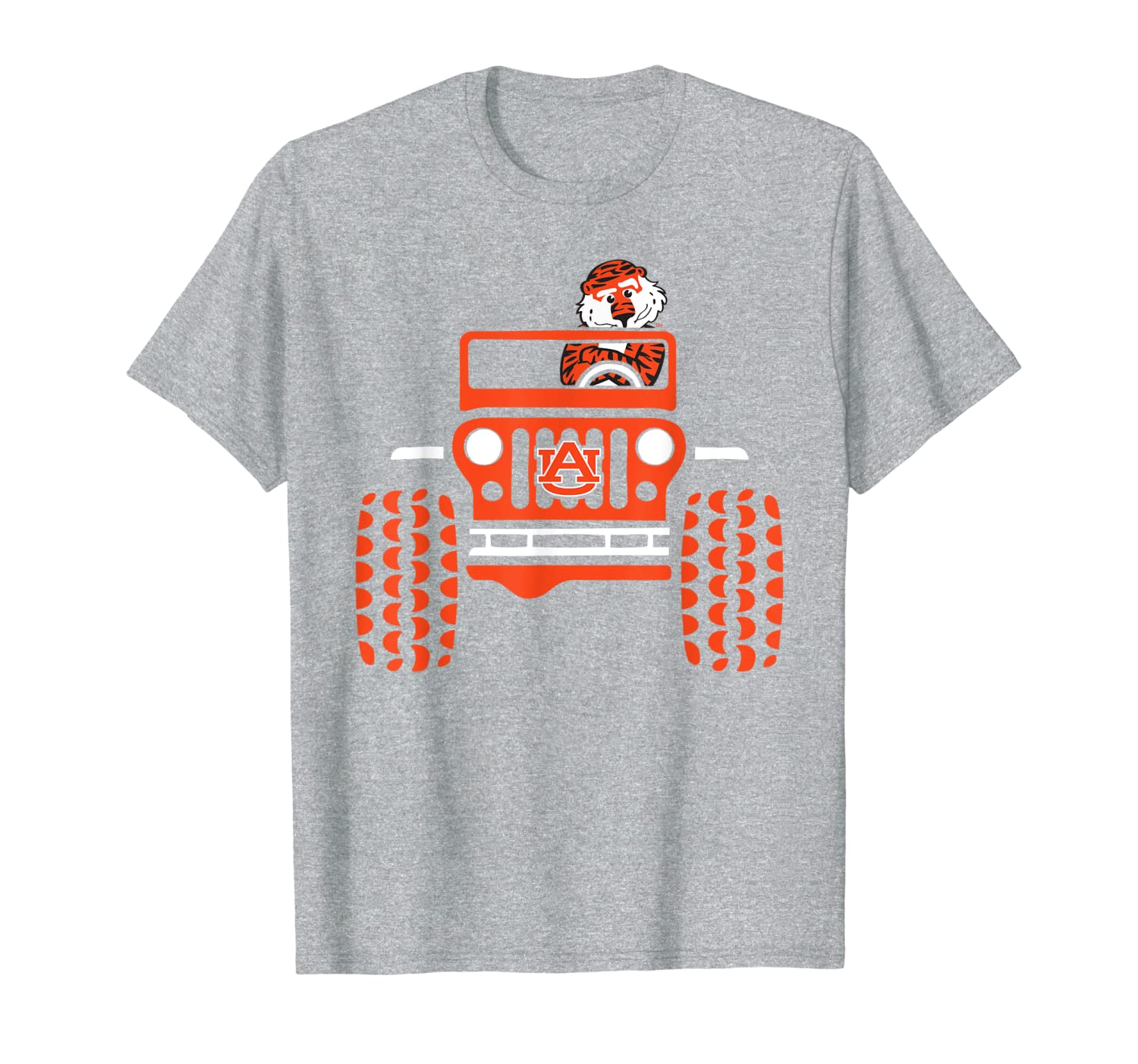 Auburn Tigers Jeep – Jeep Car And Mascot T-Shirt – Apparel,Hoodie,Sweatshirt