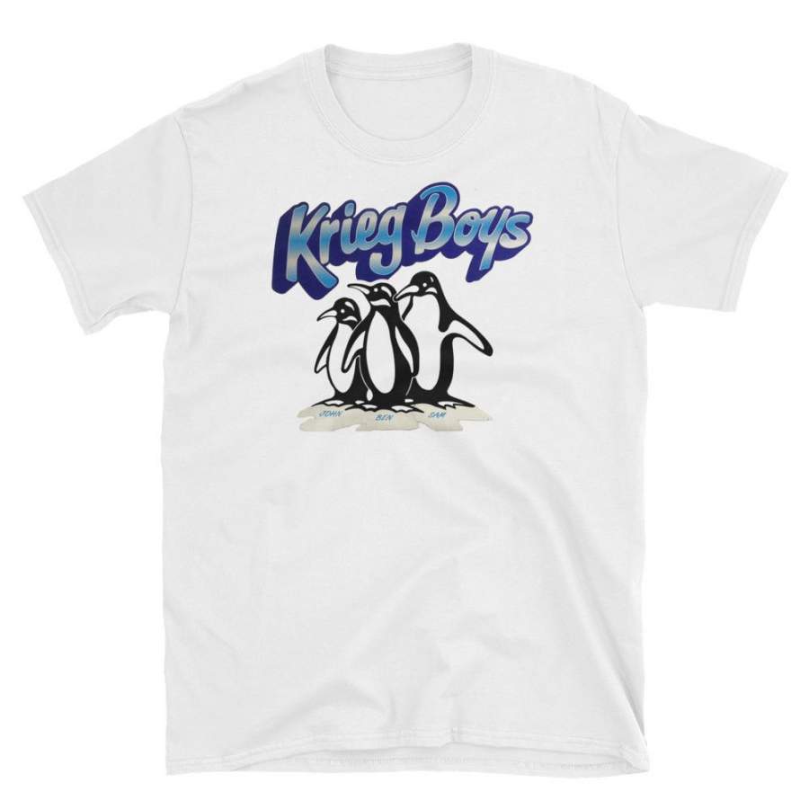 Krieg Boys Ice “Penguins” Short-Sleeve Unisex T-Shirt