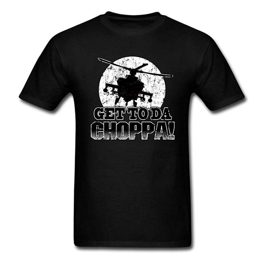 Fashion To Get To The Choppa Fun Arnold Predator Vintage 80’S Men’S T-Shirt