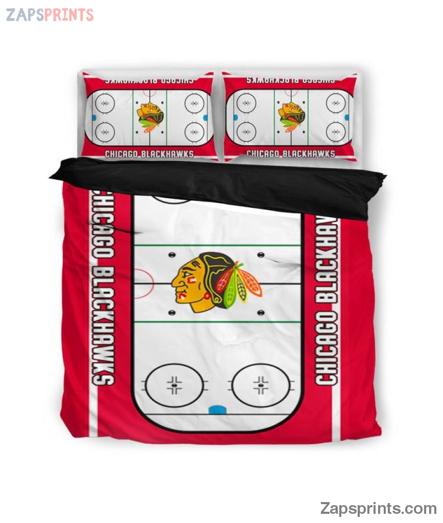 Chicago Blackhawks 3D Bedding Duvet Cover Sets